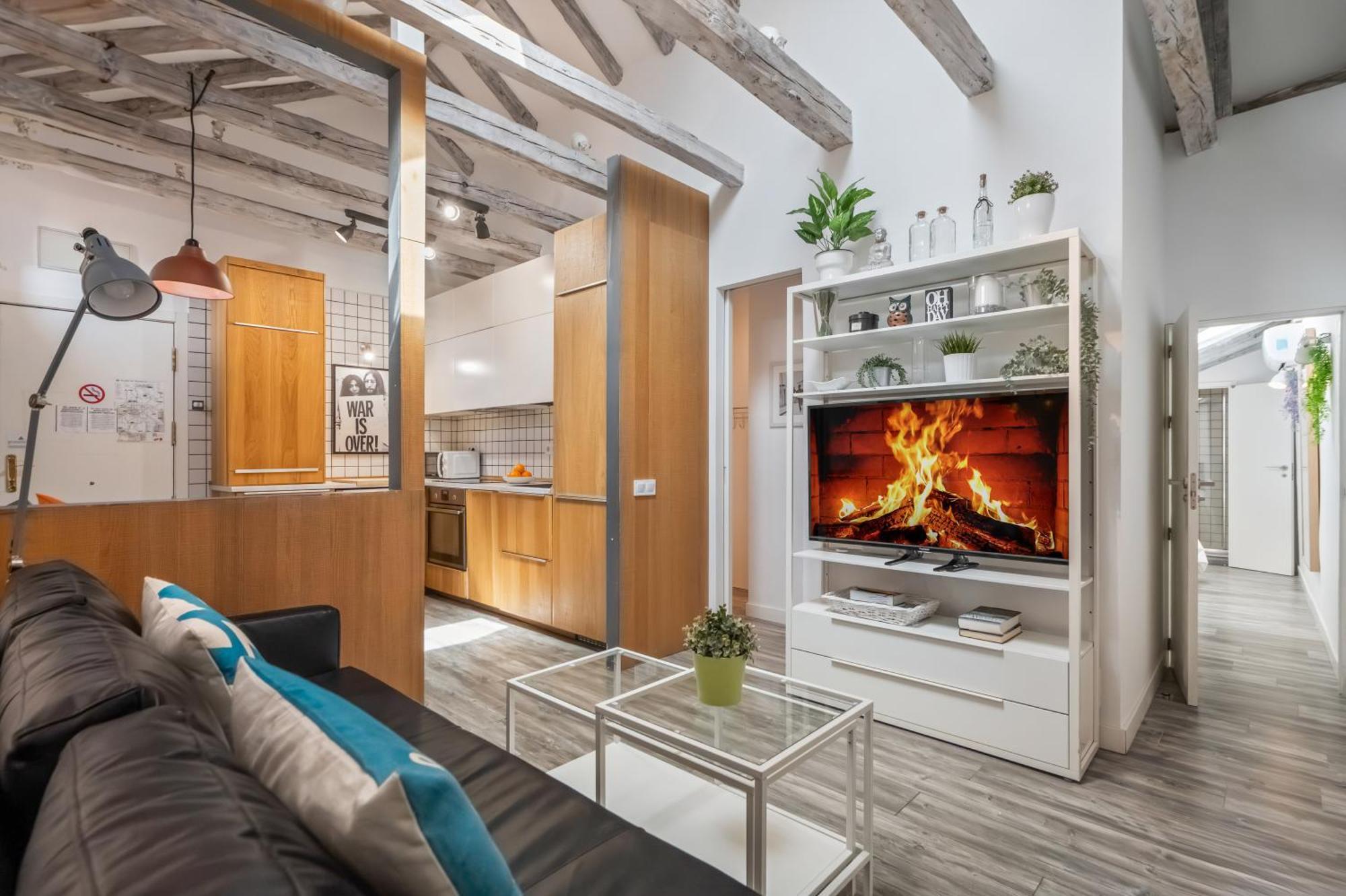 Apartamento Attic 3bedrms-2baths In Heart Of Malasana Madrid